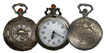 Fire Dept Pocket Watch